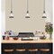 Westinghouse Pendant 60W Mini Tarrant, Black-Bronze Barnwood Band Clear Seeded Glass 6129800 - alternate 6